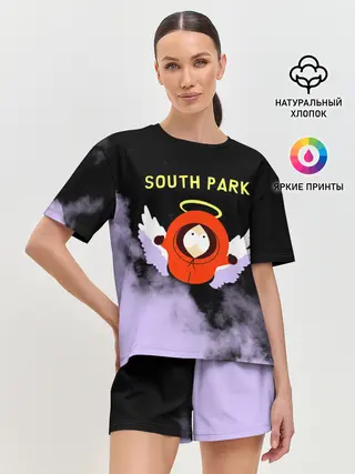Женская пижама с шортами / Кенни реально умер | Южный парк