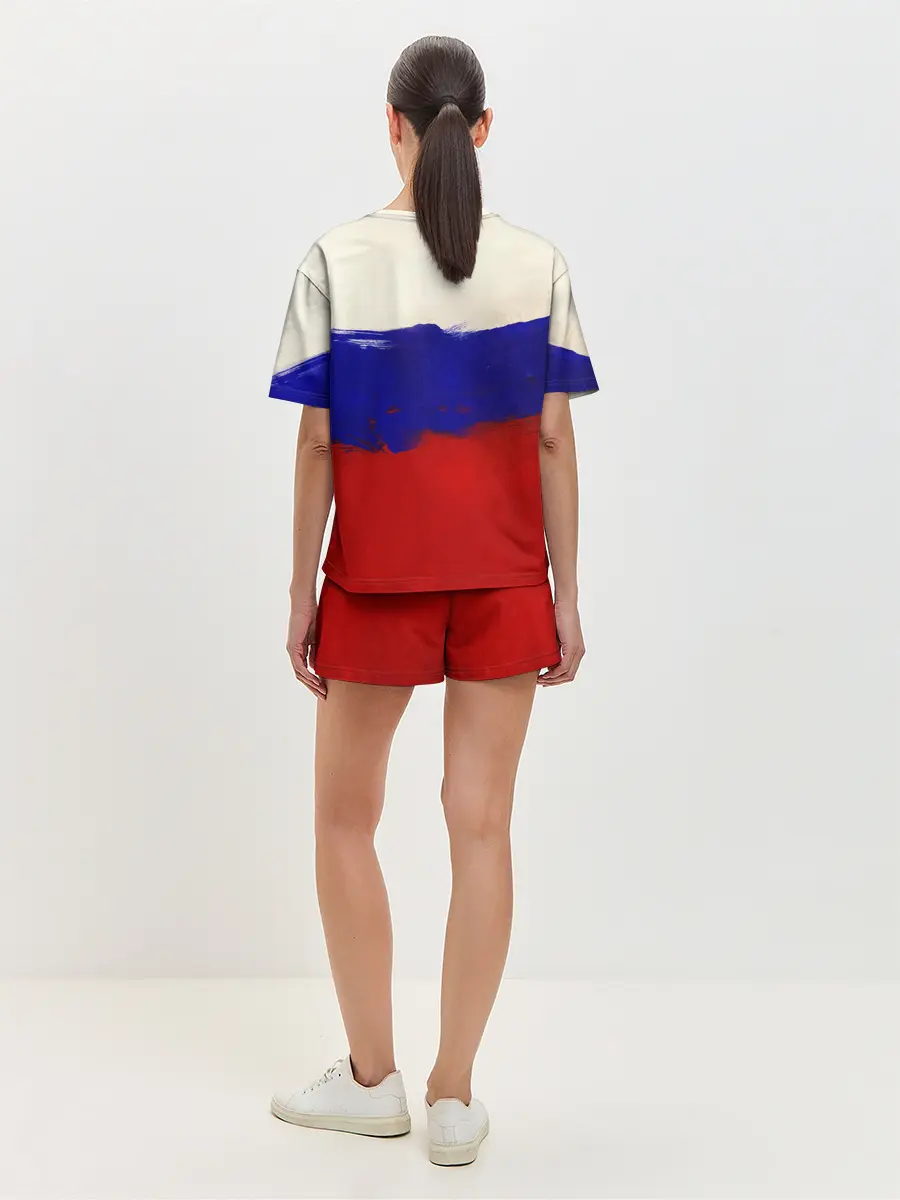 Женская пижама с шортами / Российский футбол