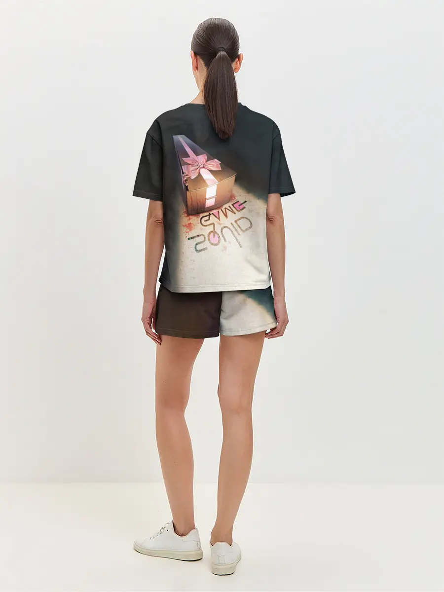 Женская пижама с шортами / ИГРА В КАЛЬМАРА ГРОБ | SQUID GAME