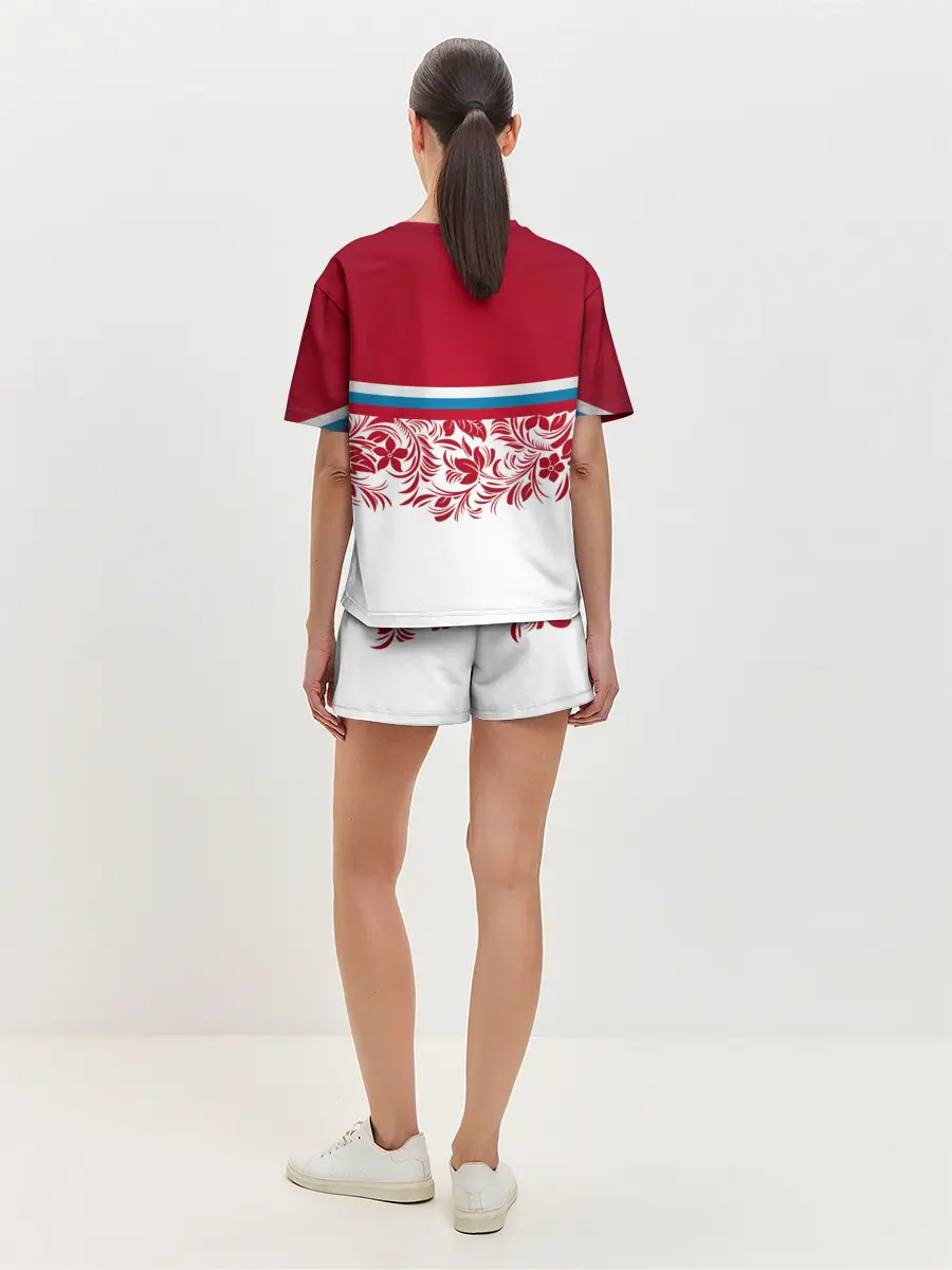 Женская пижама с шортами / Российский герб