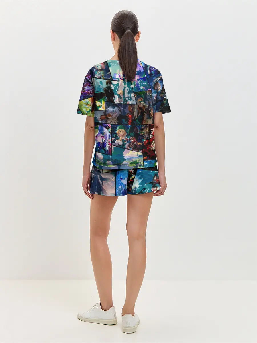 Женская пижама с шортами / Гань Юй, Ganyu