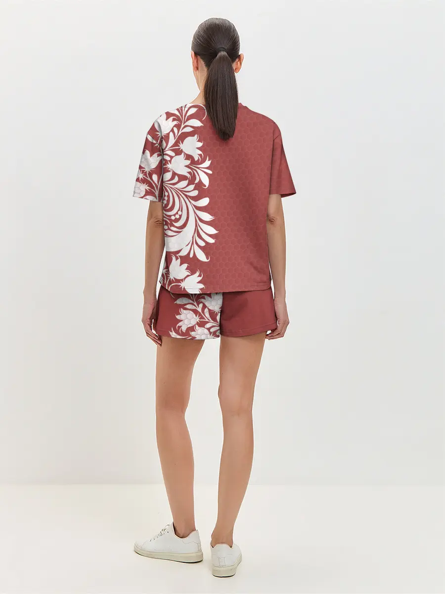 Женская пижама с шортами / Сборная России