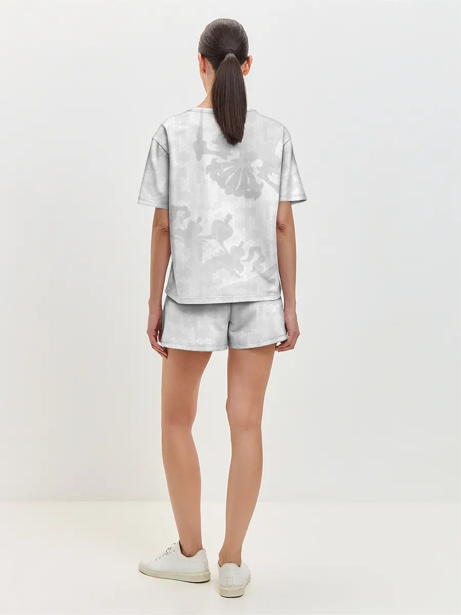 Женская пижама с шортами / Герб России