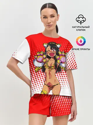 Женская пижама с шортами / Nаgatoro