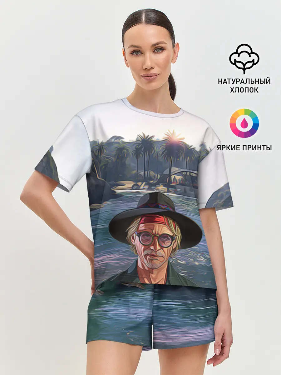 Женская пижама с шортами / El Rubio Cayo Perico GTA 5 ONLINE