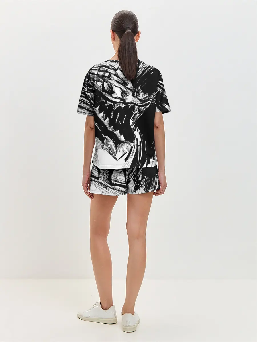 Женская пижама с шортами / БЕРСЕРК РИСУНОК | BERSERK