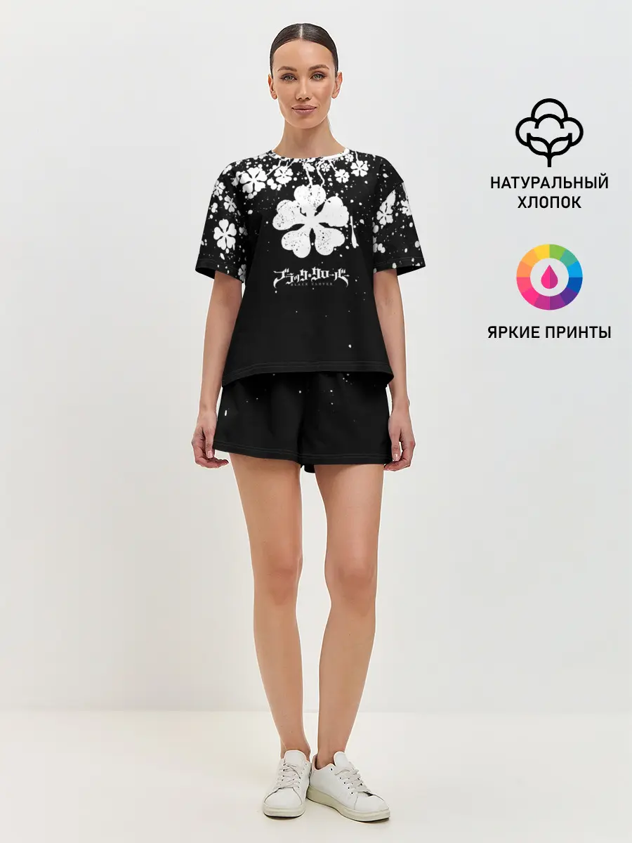 Женская пижама с шортами / Black clover: Asta