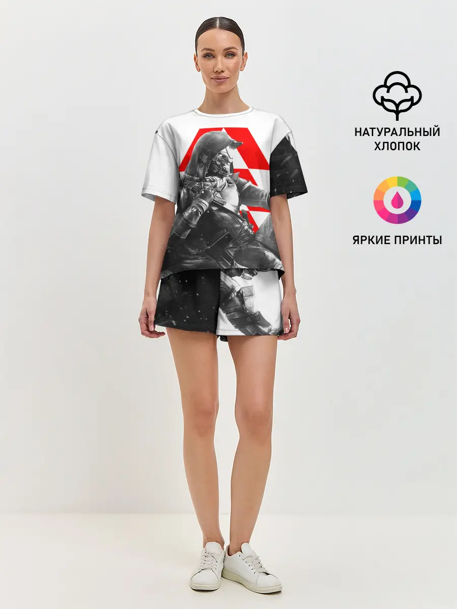 Женская пижама с шортами / DESTINY CAYDE 6 / КЕЙД 6 ОХОТНИК EXO