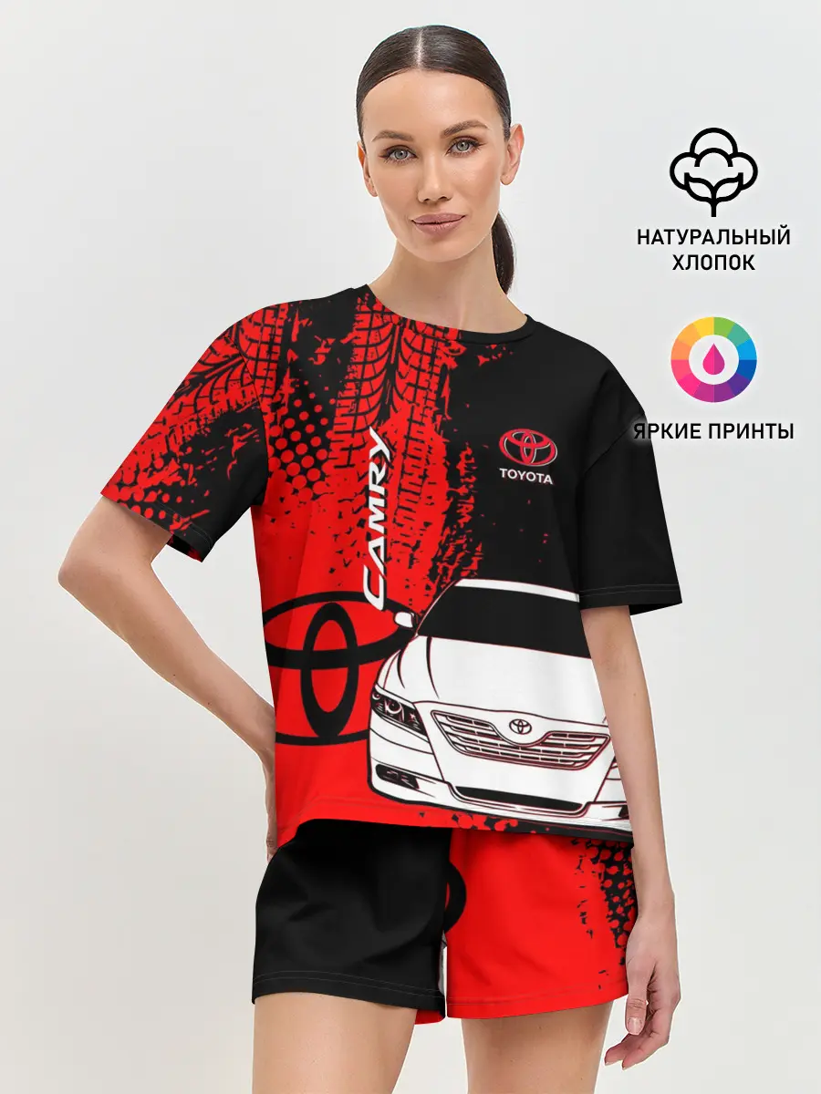 Женская пижама с шортами / Camry Toyota glitch