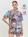 Женская пижама с шортами / Genshin impact день рождение