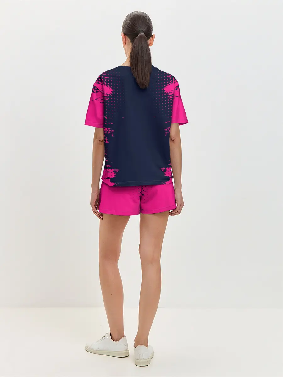 Женская пижама с шортами / ДЕВУШКА С ТАТУ | ПОСТАПОКАЛИПСИС