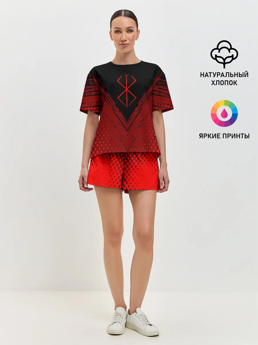 Женская пижама с шортами / Berserk - Берсерк.