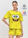 Женская пижама с шортами / Губка Боб / SpongeBob