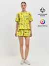 Женская пижама с шортами / SpongeBob pattern