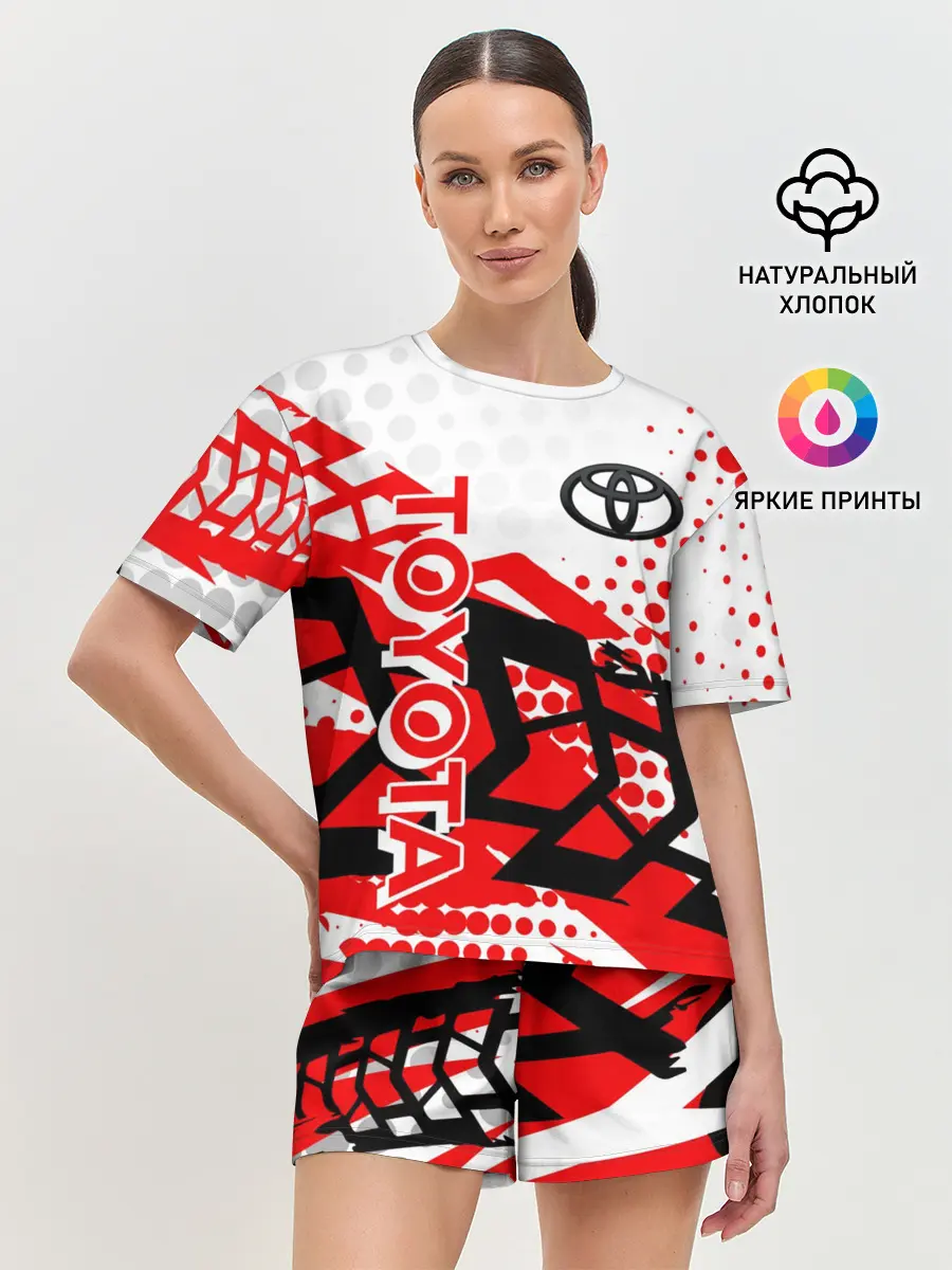 Женская пижама с шортами / Toyota