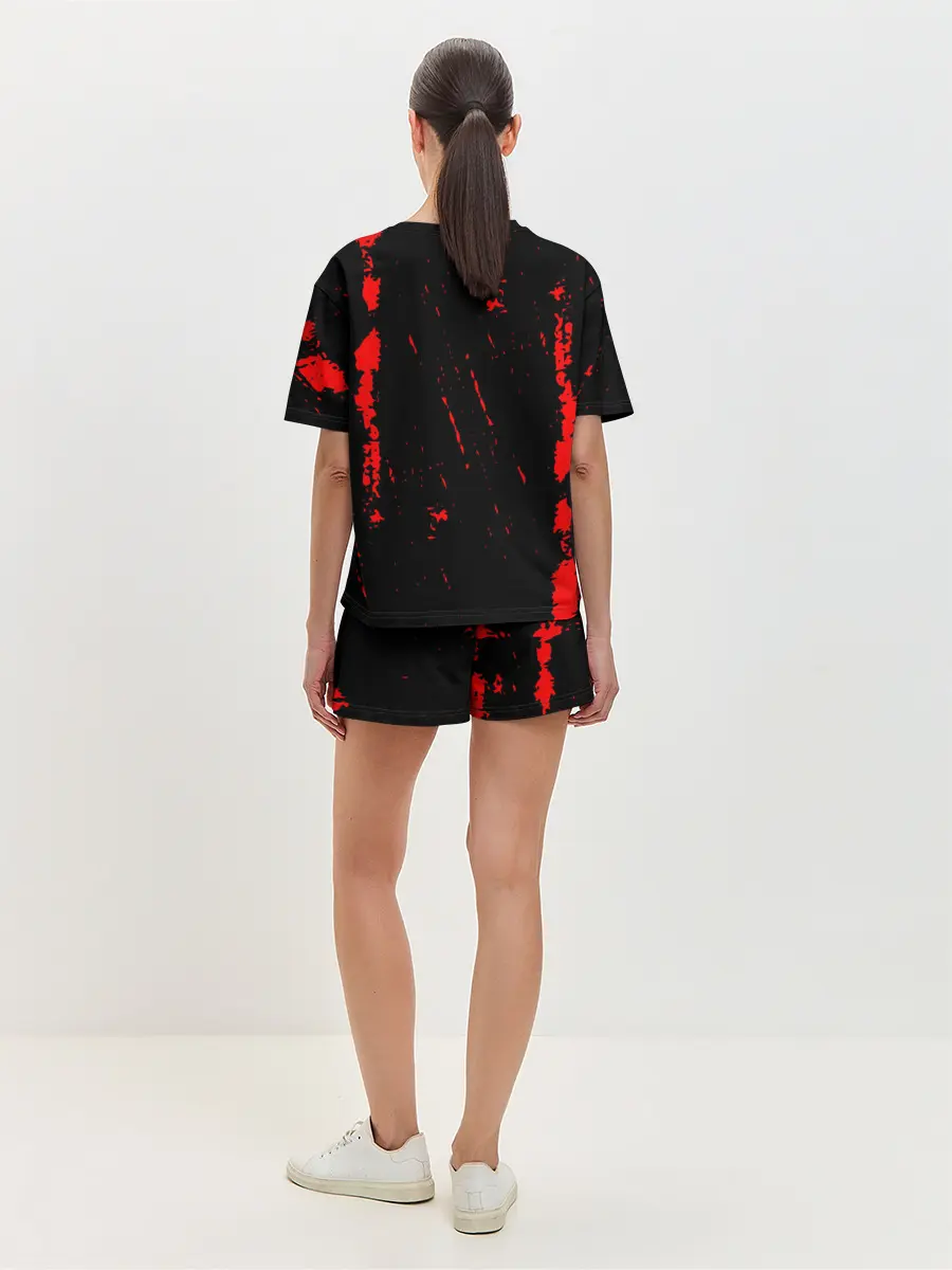 Женская пижама с шортами / берсерк berserk аниме