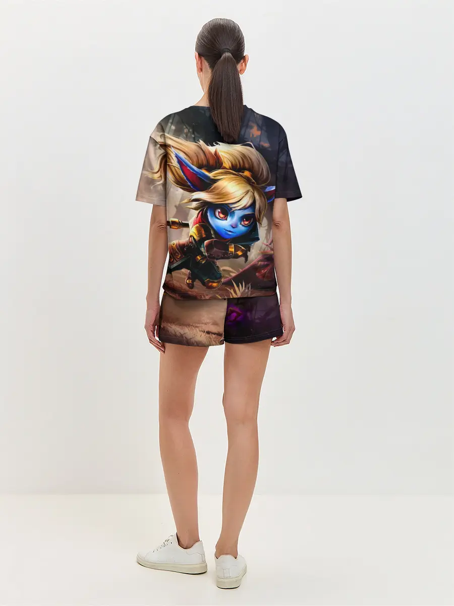 Женская пижама с шортами / Поппи Хранительница молота