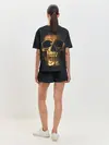 Женская пижама с шортами / Gold Skull