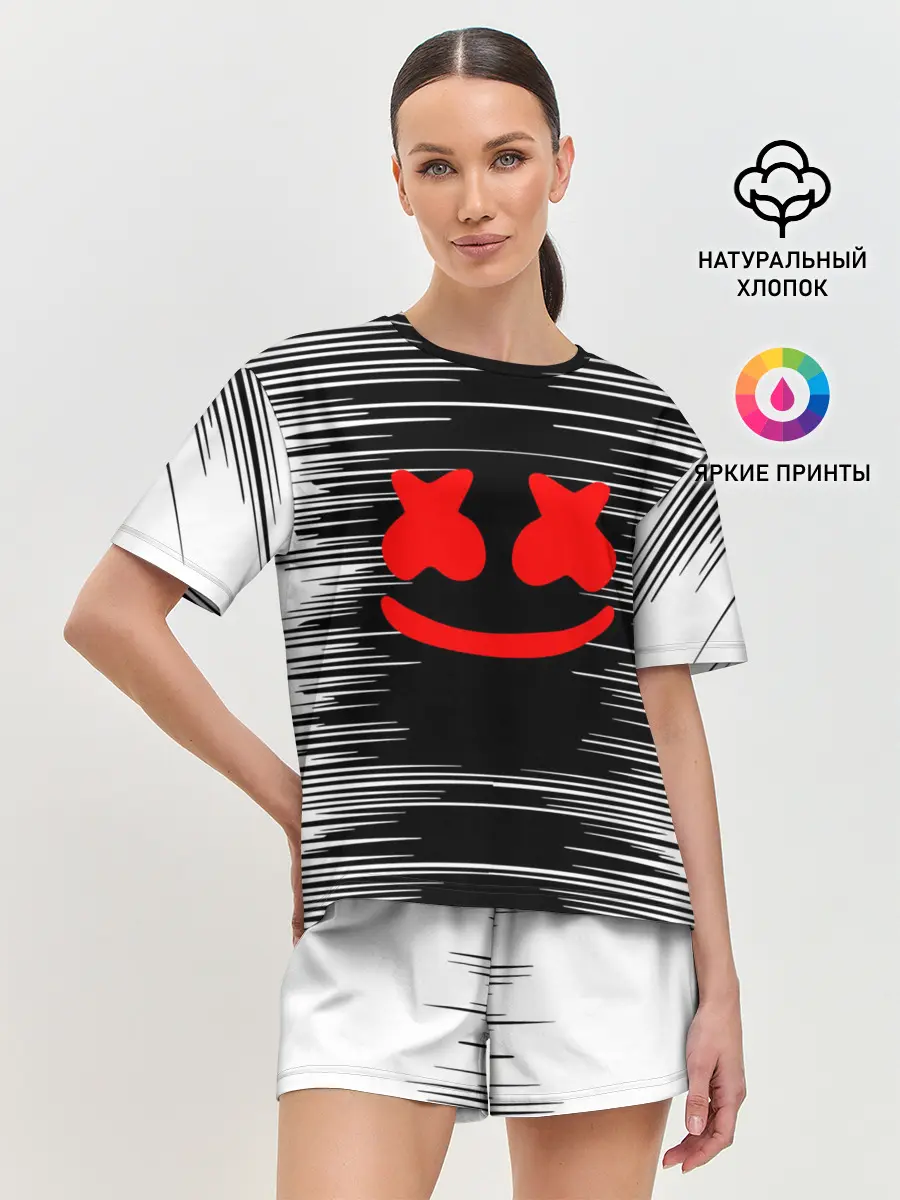 Женская пижама с шортами / MARSHMELLO MELT / МАРШМЕЛЛО,