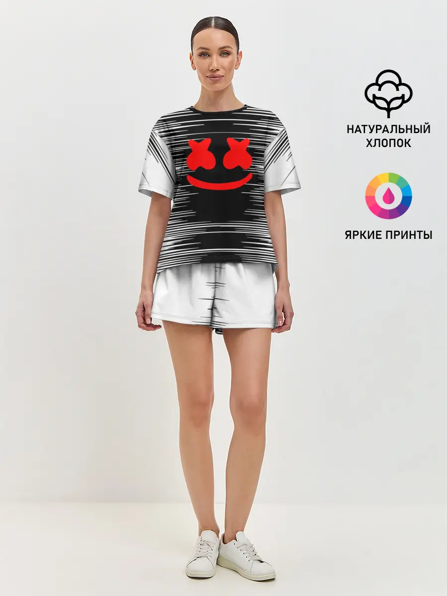 Женская пижама с шортами / MARSHMELLO MELT / МАРШМЕЛЛО,