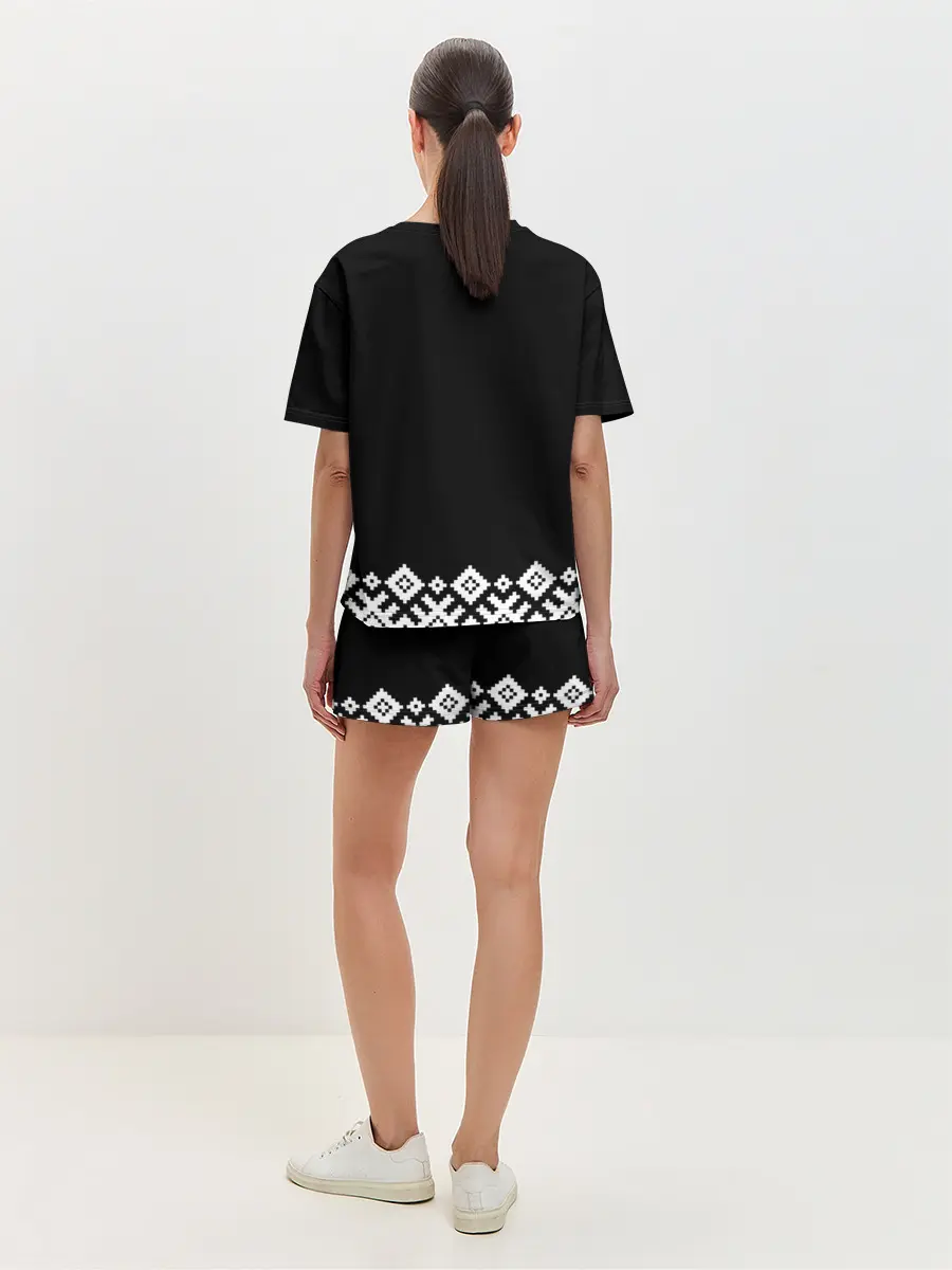 Женская пижама с шортами / Славянский бог Перун