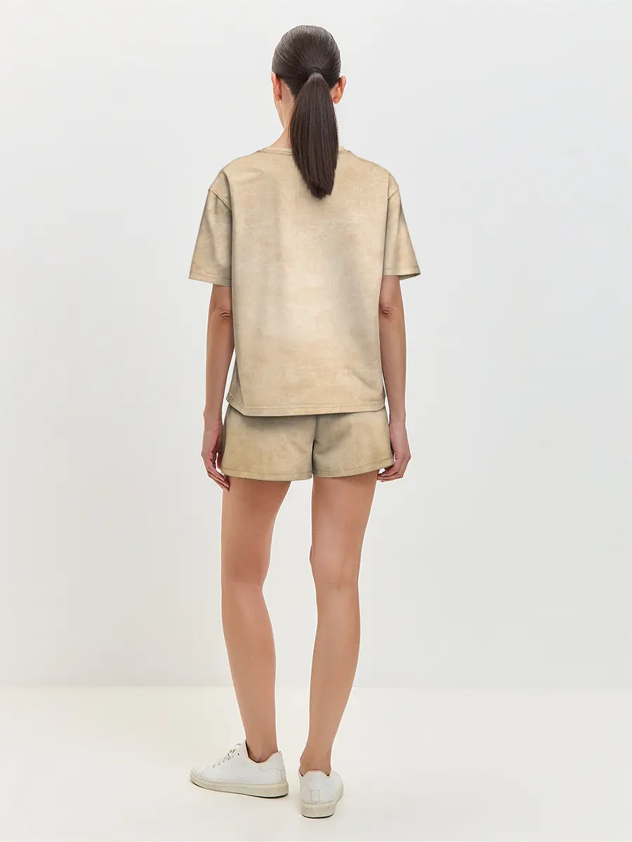 Женская пижама с шортами / ИГРА В КАЛЬМАРА, ФИГУРЫ ИГРЫ