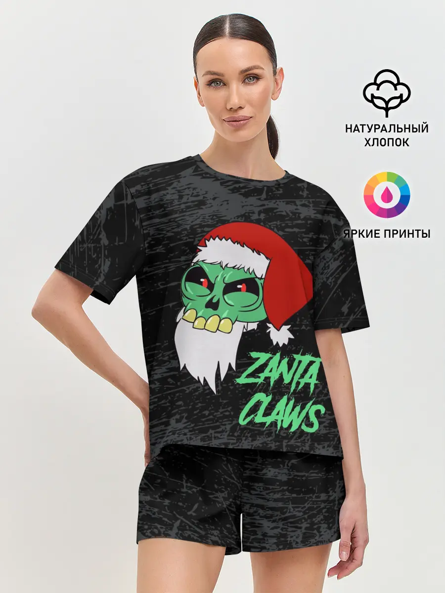 Женская пижама с шортами / Zanta Claws.