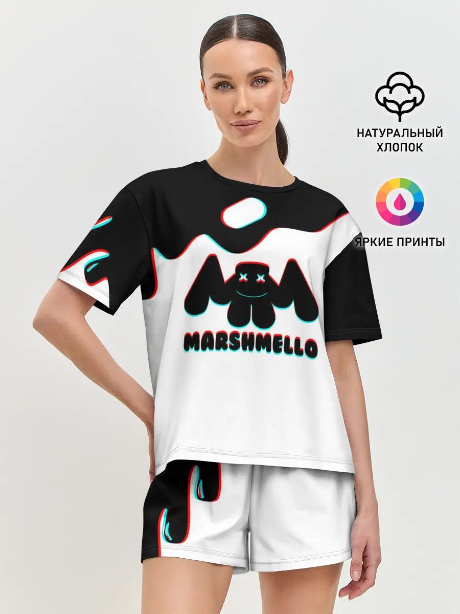 Женская пижама с шортами / MARSHMELLO MELT: МАРШМЕЛЛО