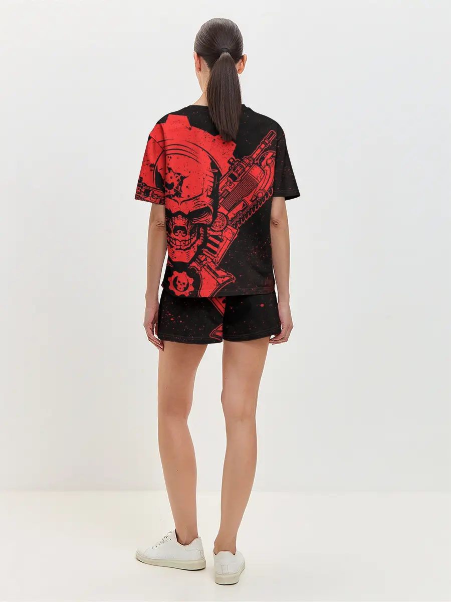 Женская пижама с шортами / Gears 5 - Gears of War