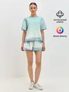 Женская пижама с шортами / Чистая природа