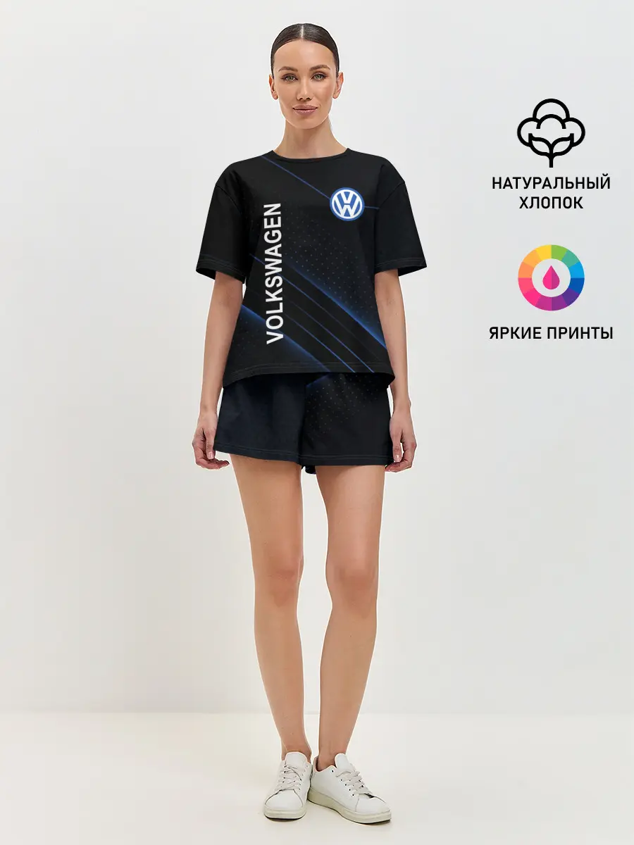 Женская пижама с шортами / Volkswagen, sport