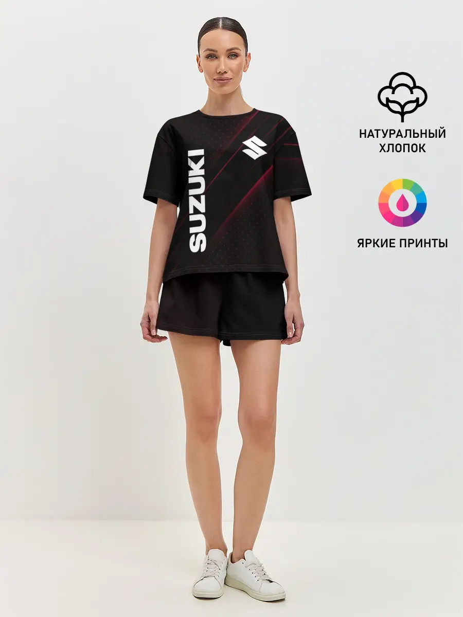 Женская пижама с шортами / SUZUKI, sport