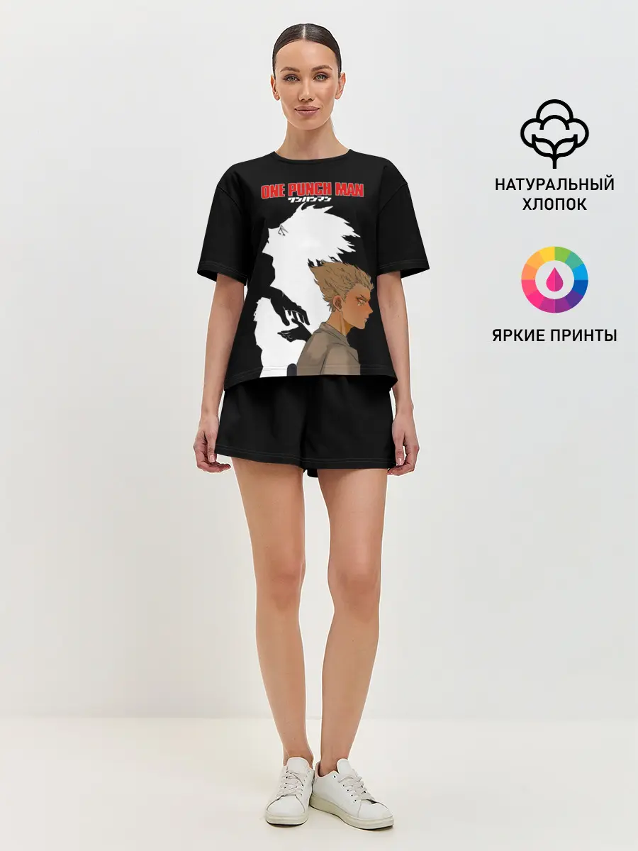 Женская пижама с шортами / Слеза Гароу One Punch-Man