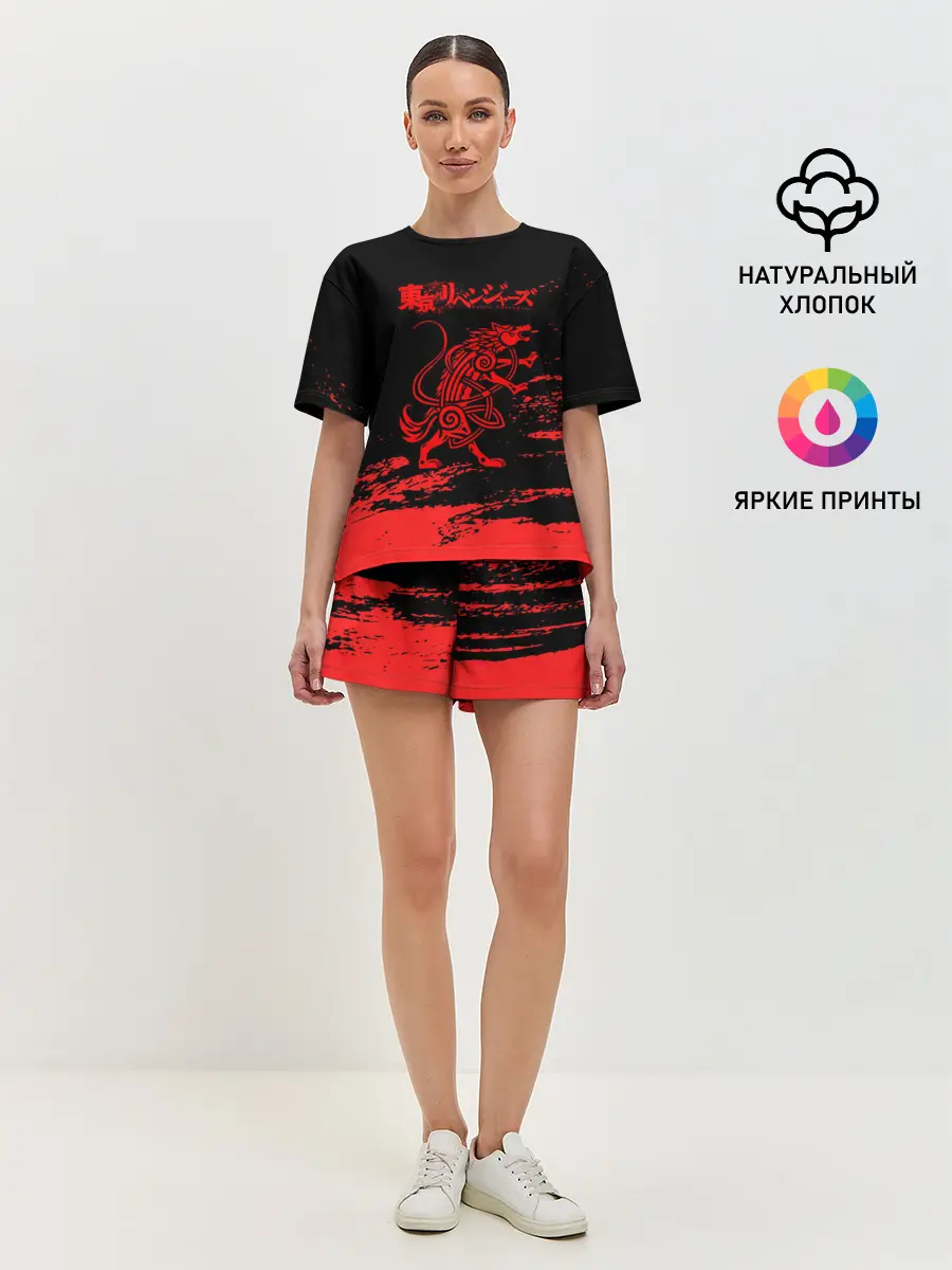 Женская пижама с шортами / Токийские мстители: Вальгалла.