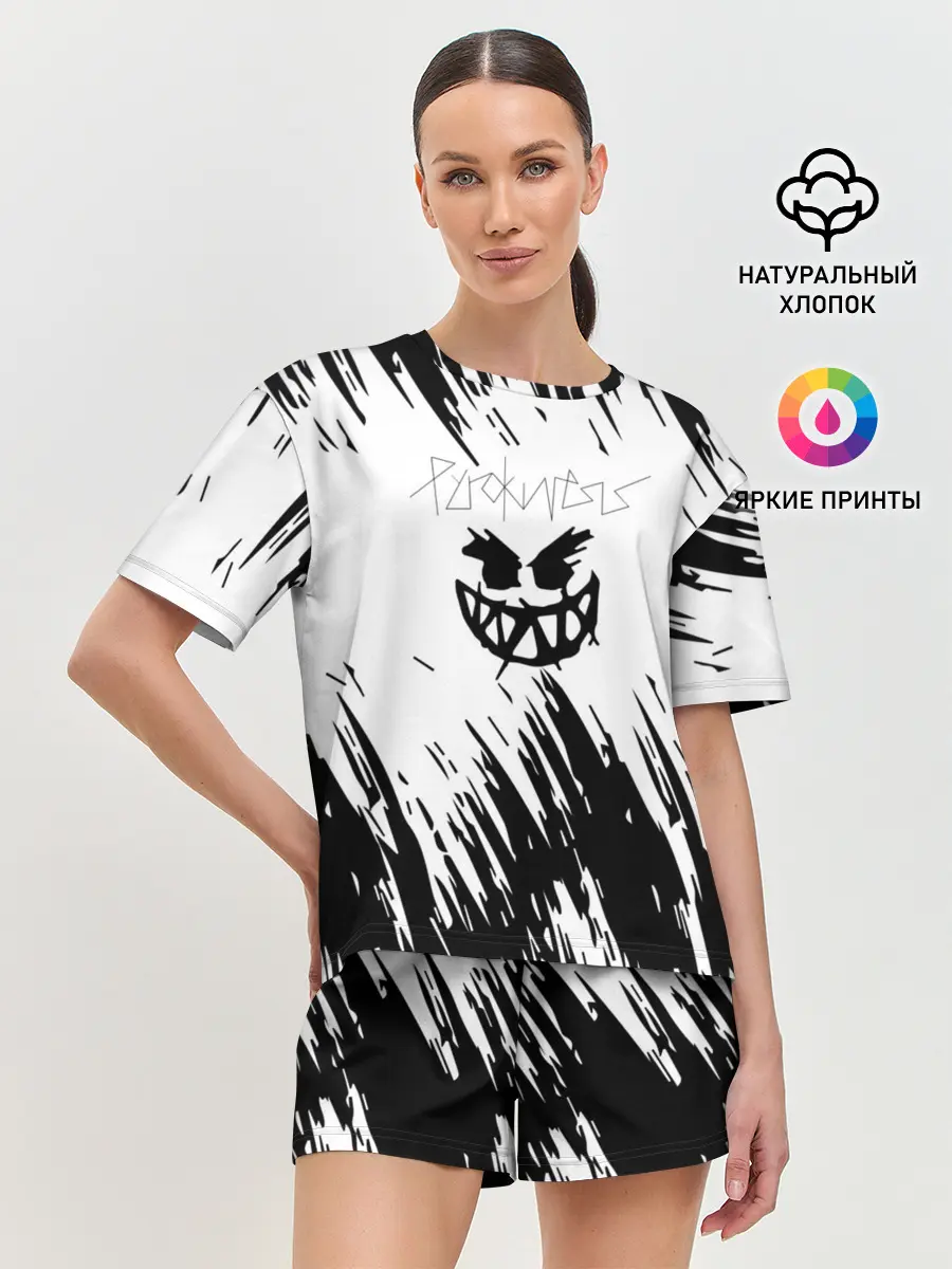 Женская пижама с шортами / Pyrokinesis - Андрей Пирокинезис