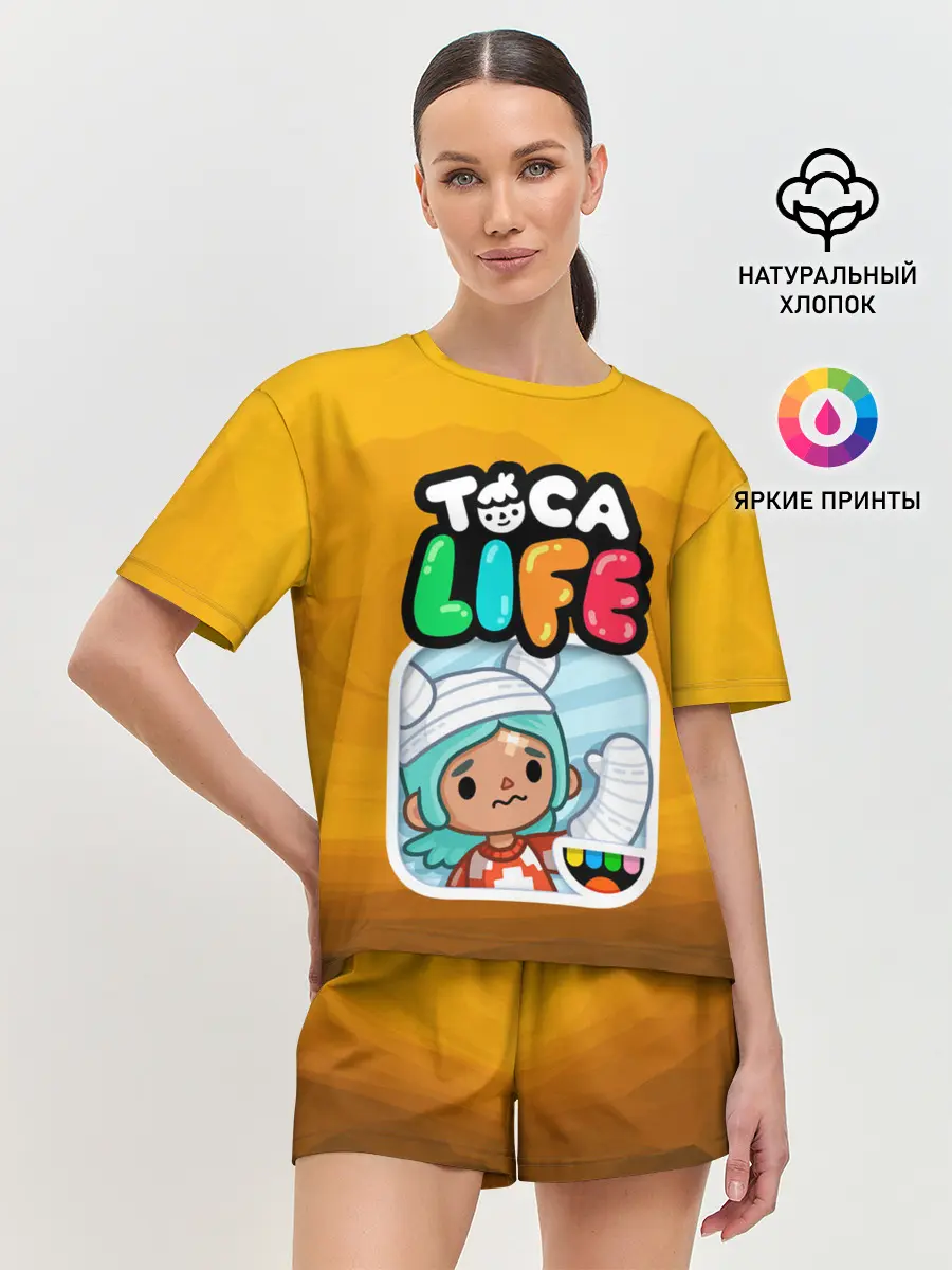 Женская пижама с шортами / Рита | Тока Бока