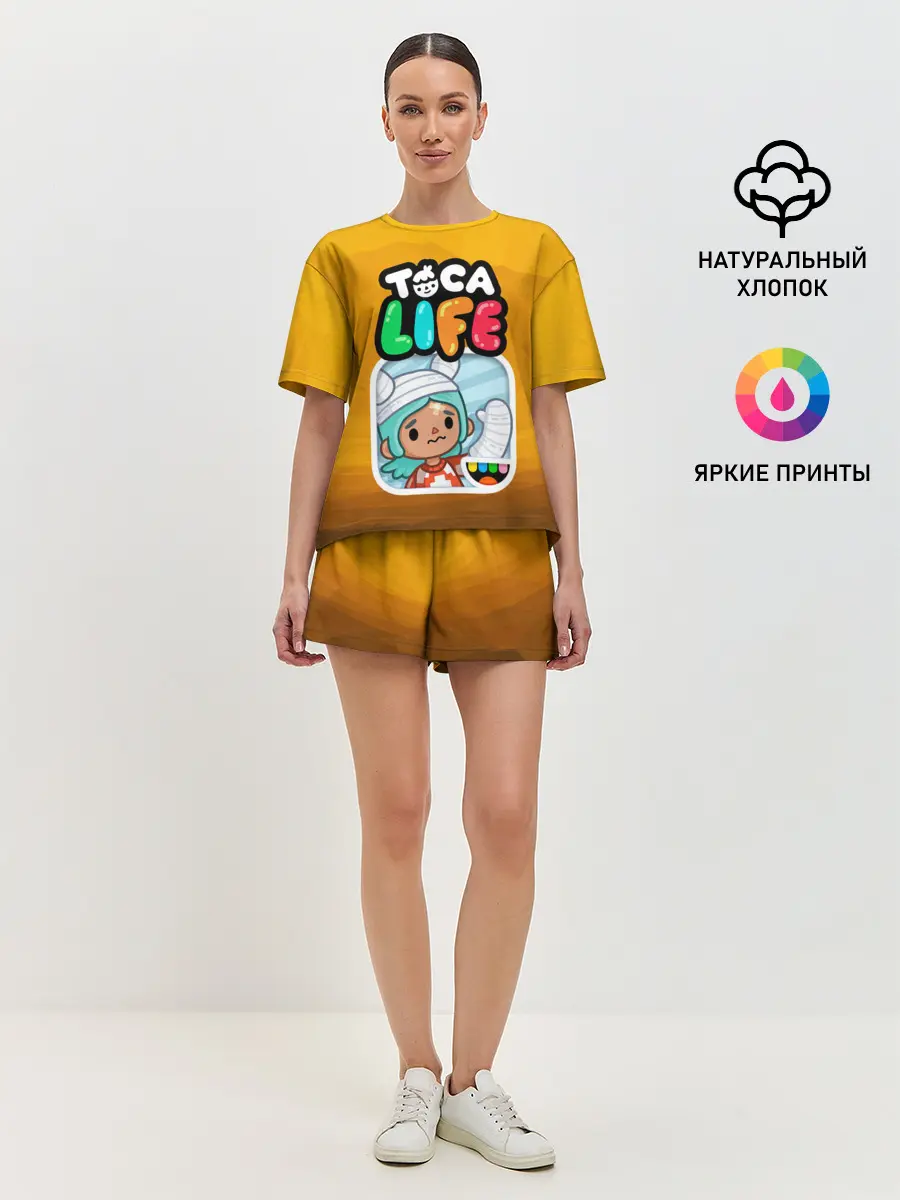 Женская пижама с шортами / Рита | Тока Бока