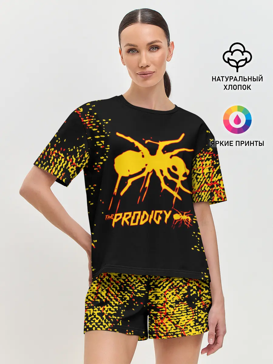 Женская пижама с шортами / The Prodigy | логотип