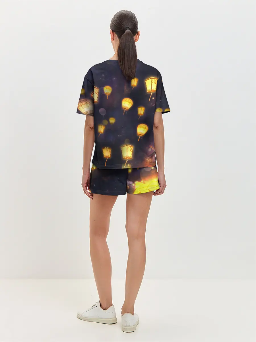 Женская пижама с шортами / Ху Тао. Genshin Impact