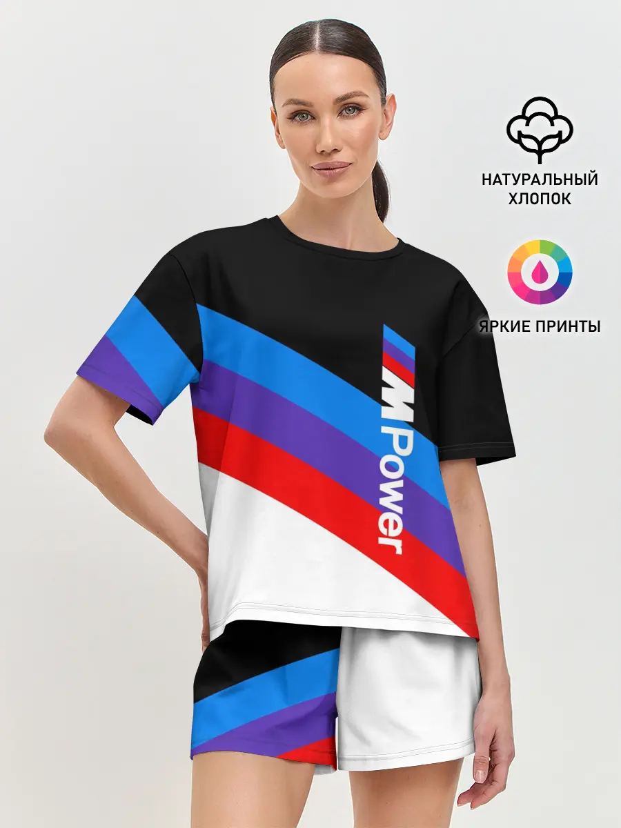 Женская пижама с шортами / MPower BMW