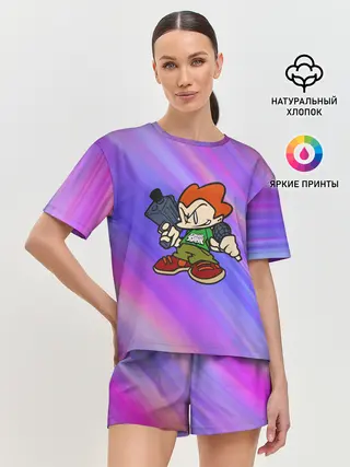 Женская пижама с шортами / ПИКО | FNF