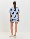 Женская пижама с шортами / Годжо паттерн