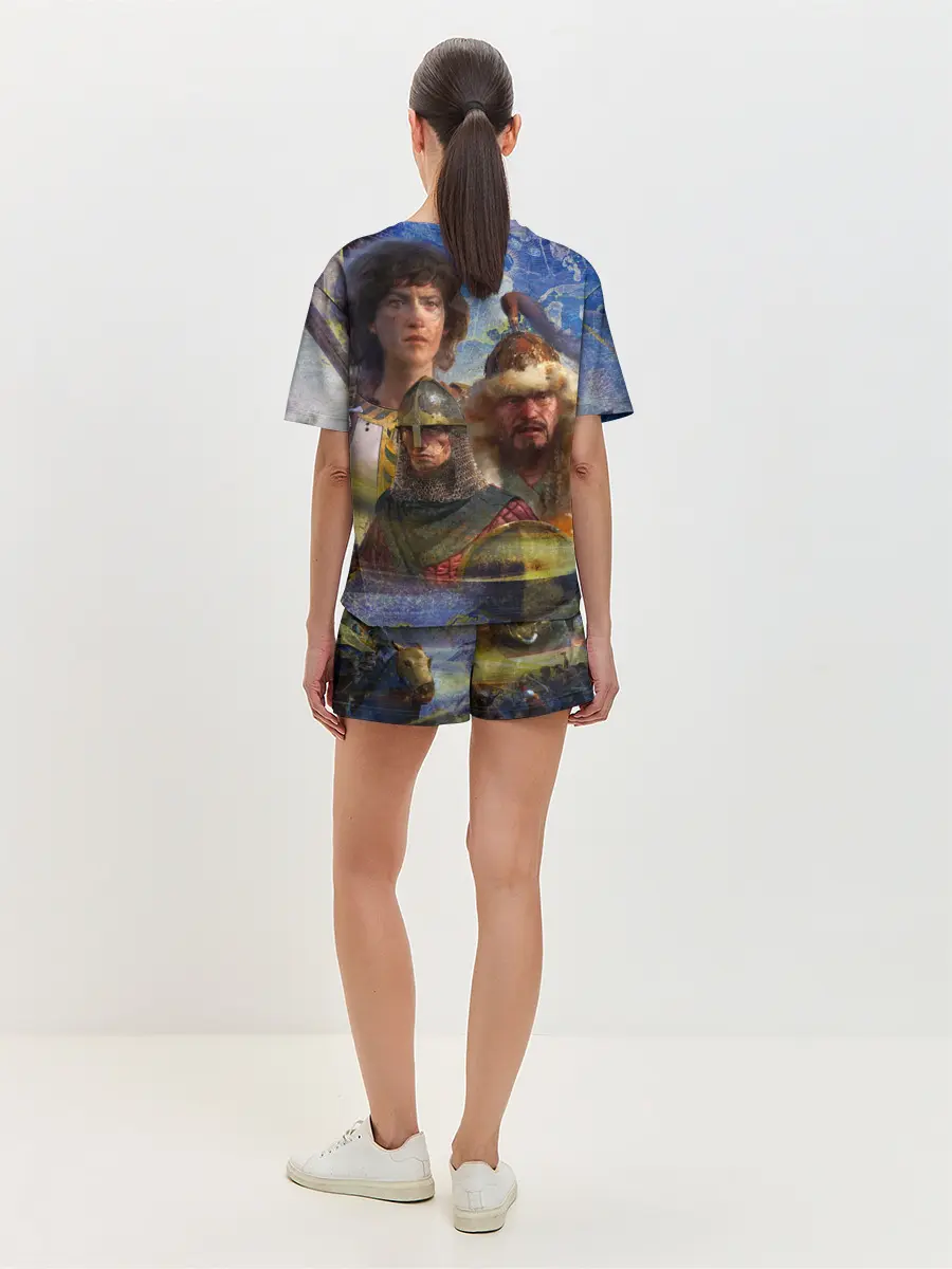 Женская пижама с шортами / Age of Empires 4 Обложка