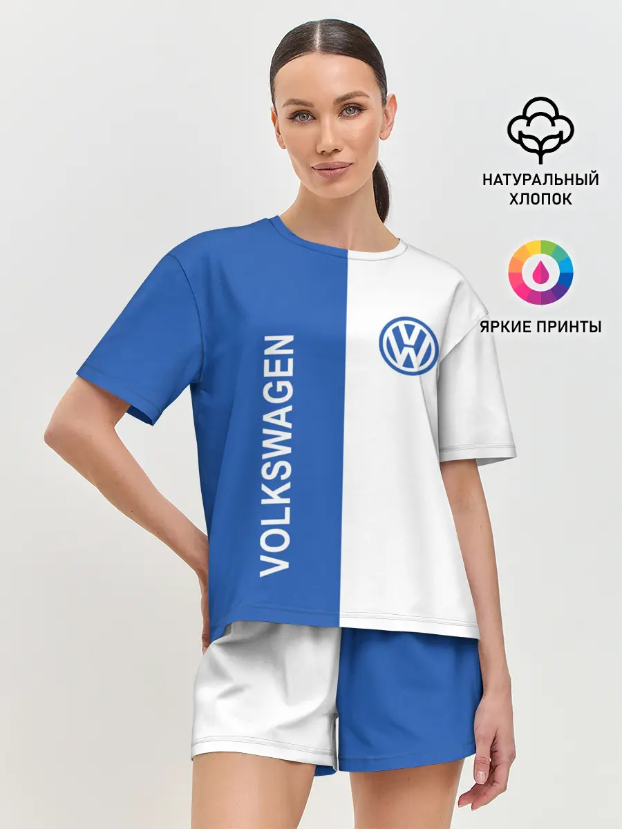 Женская пижама с шортами / Volkswagen, ФОЛЬКСВАГЕН