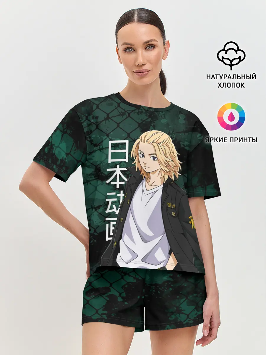 Женская пижама с шортами / Майки, Токийские мстители