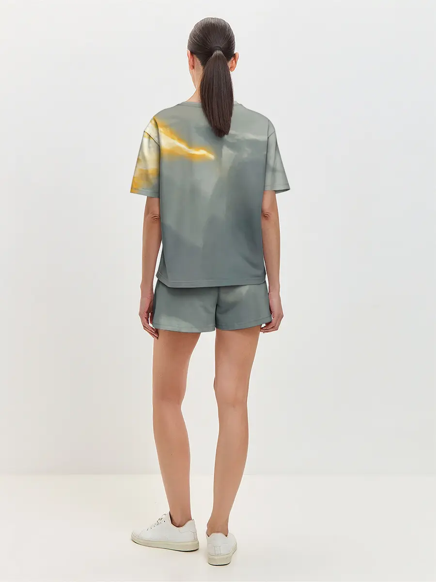 Женская пижама с шортами / Dragonborne is here