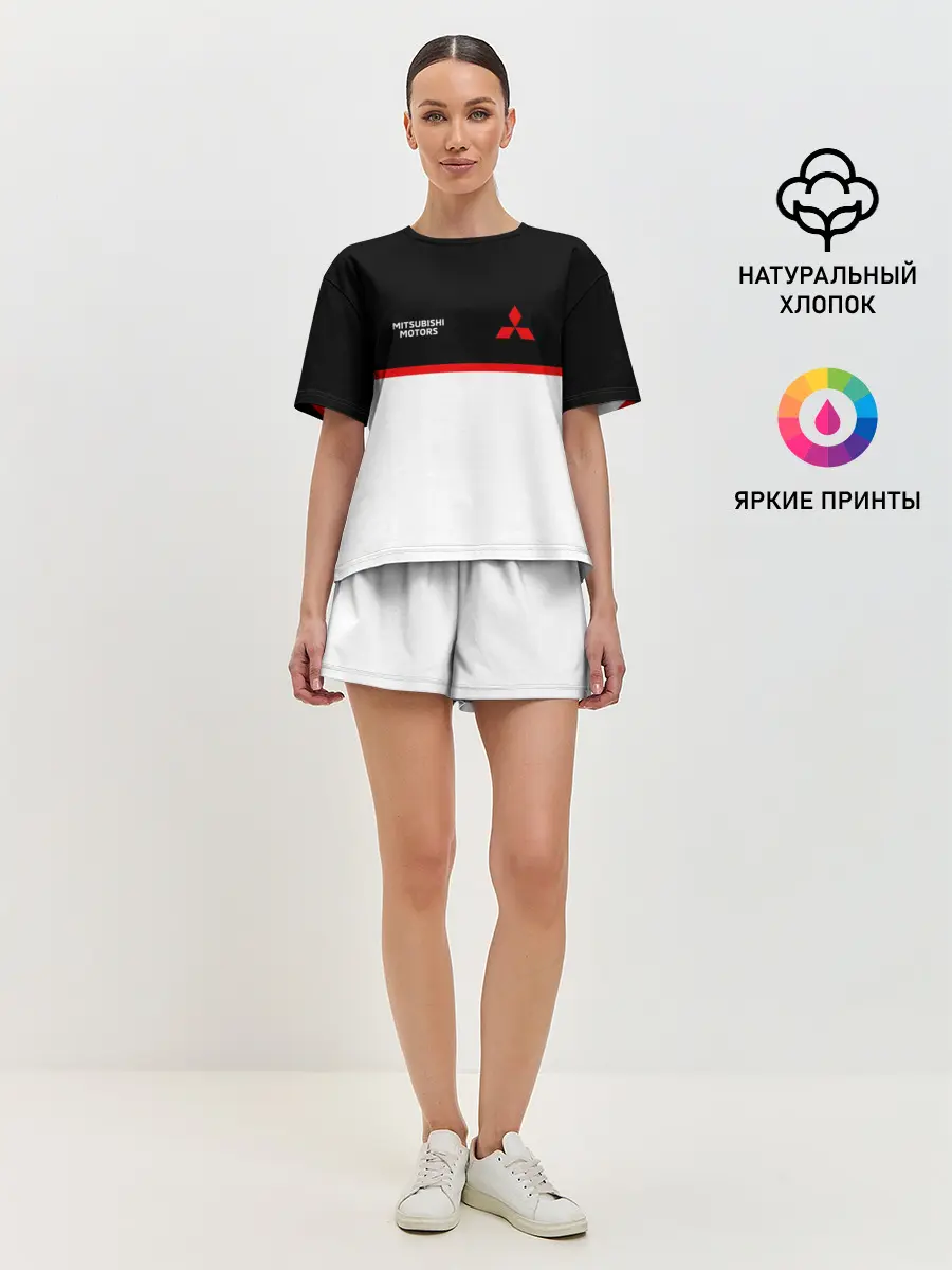 Женская пижама с шортами / Mitsubushi | Два цвета