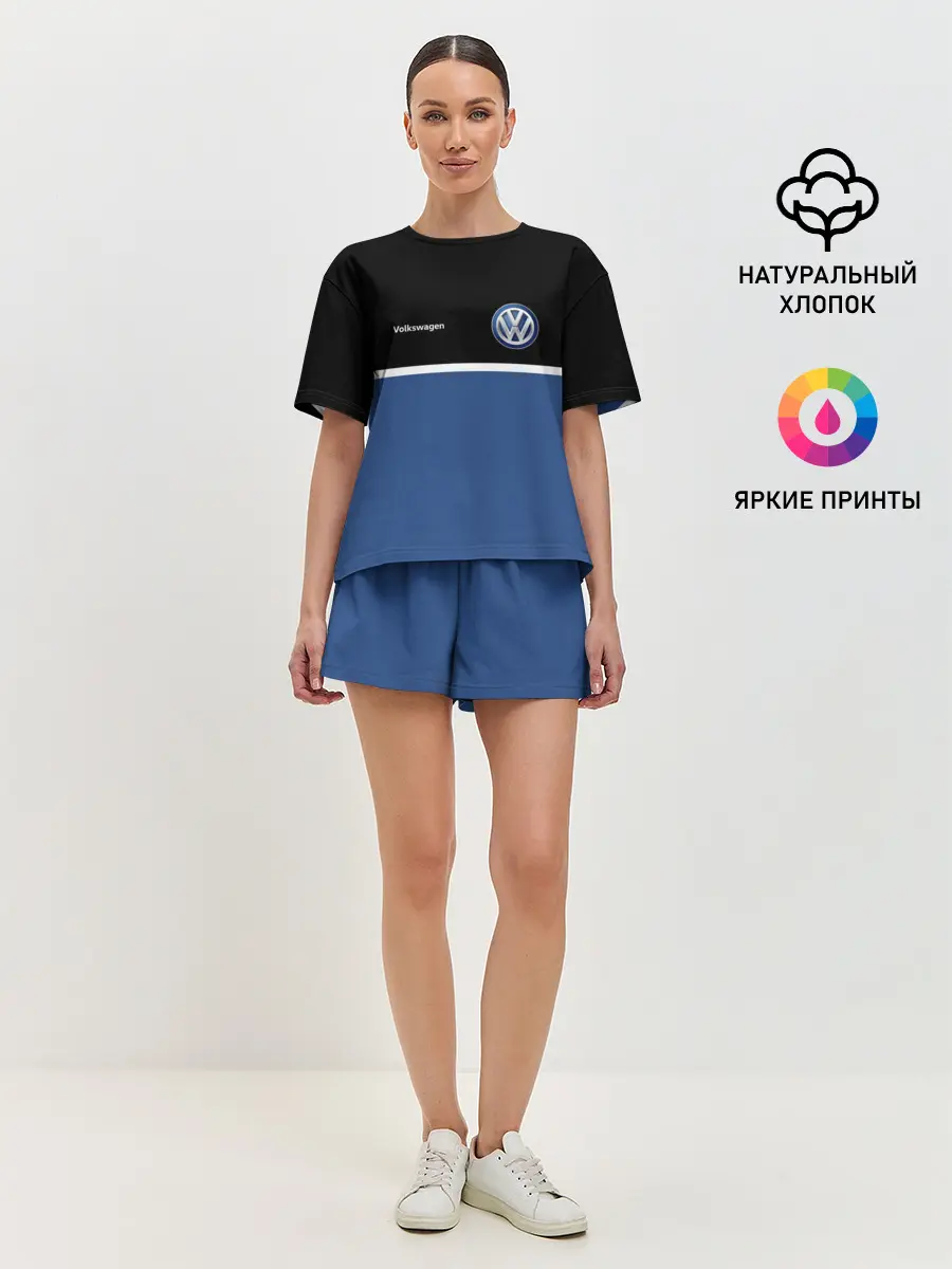 Женская пижама с шортами / VW | Два цвета