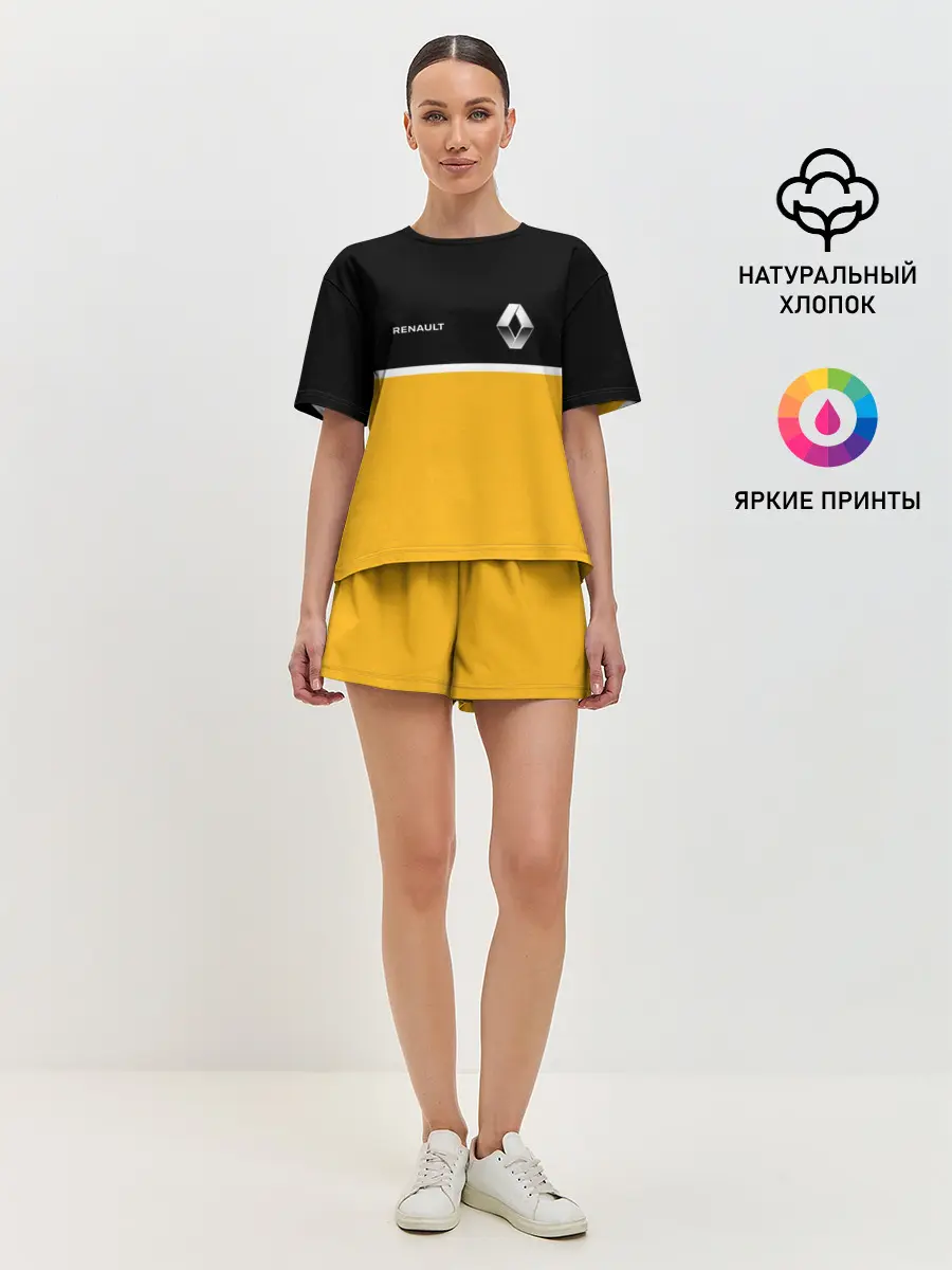 Женская пижама с шортами / Renault | Два цвета