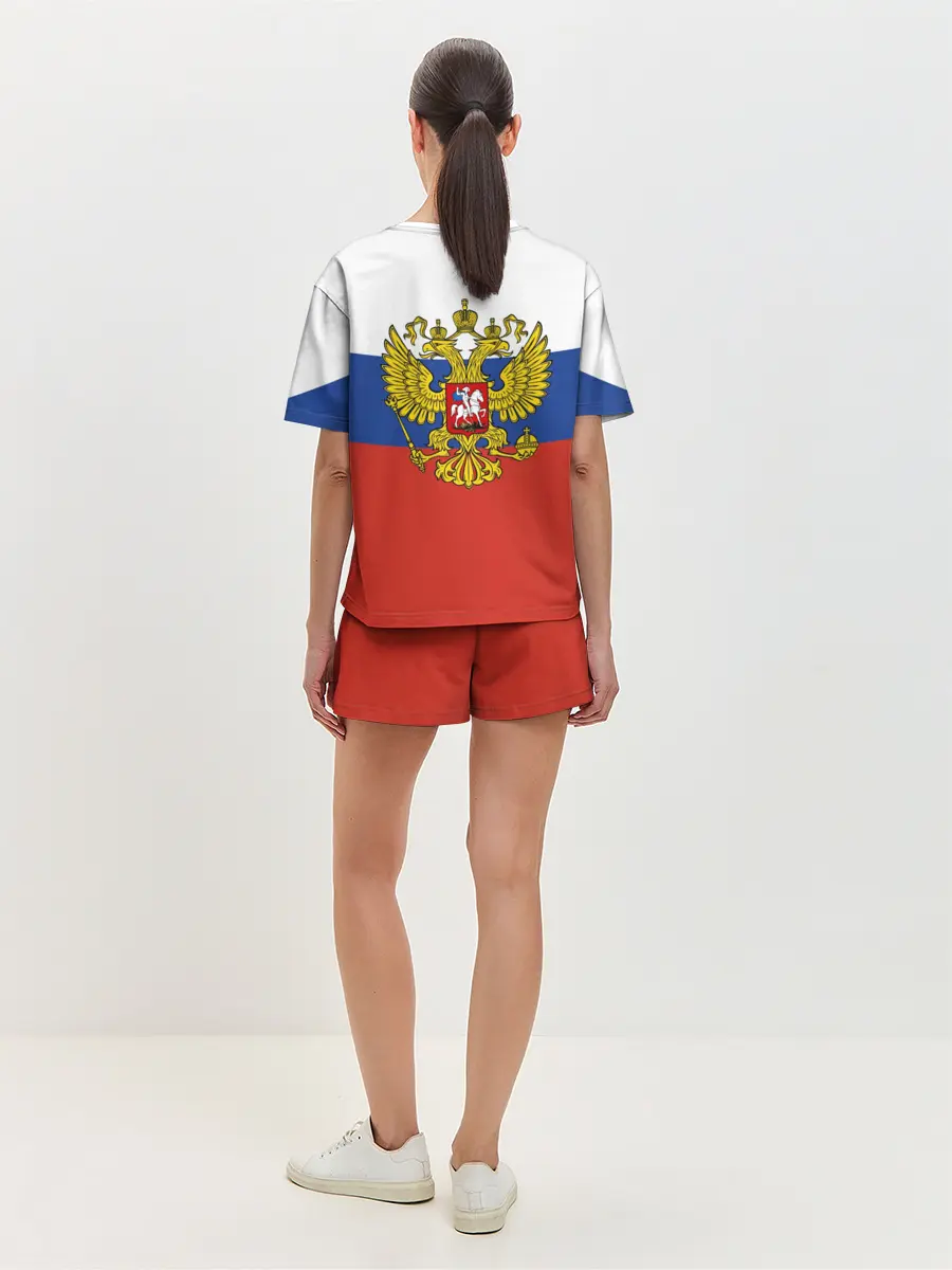Женская пижама с шортами / Вперёд Россия!